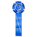 11.5" Stock Rosettes/Trophy Cup On Medallion - SPORTSMANSHIP